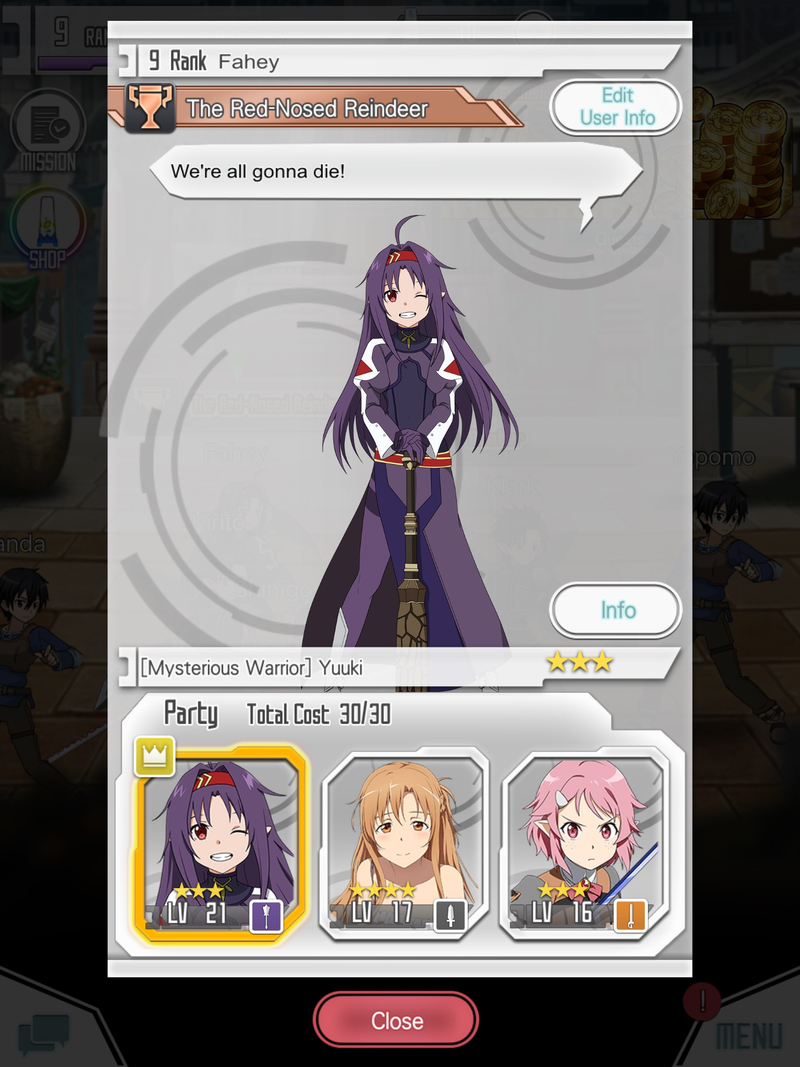 Illustration for article titled The Sword Art Online Mobile Game Is Worth A Try